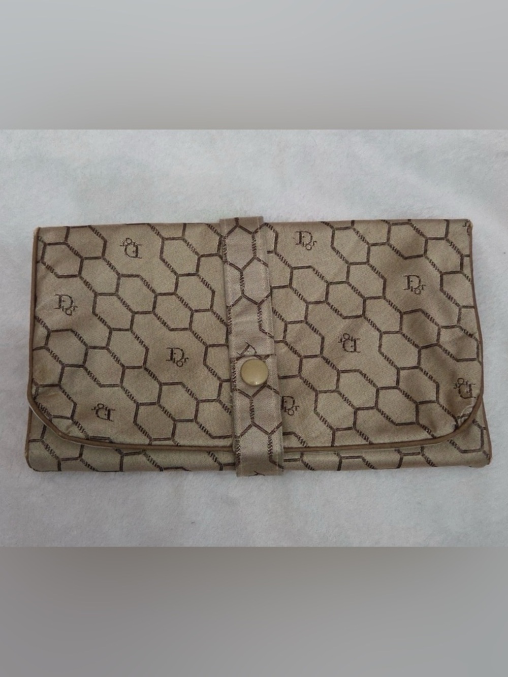 Dior Vintage Travel Folding Makeup Bag